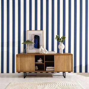 Caselio|Vertical yellow striped wallpaper|Stripes 2