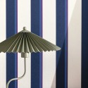 Caselio|Blue and purple striped wallpaper|Stripes