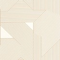 Caselio|Papier peint moderne pour salon avec motif géométrique beige|Contemporain