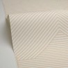 Caselio|Papel pintado para salón moderno, patrón geométrico beige|Contemporáneo