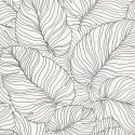 Papeldecor|Papier peint grandes fleurs blanches|Liquidation