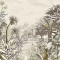 Eijffinger|Wandbild afrikanische Landschaft mit Fauna|Wandbild