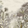 Eijffinger|Papier peint panoramique paysage africain avec faune|Panoramiques