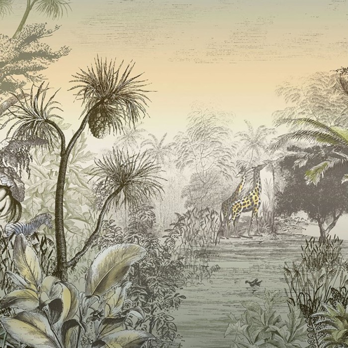 Eijffinger|Mural pared animales salvajes de la jungla|Murales de Pared