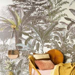 Eijffinger|Wandbild afrikanische Landschaft mit Fauna|Wandbild