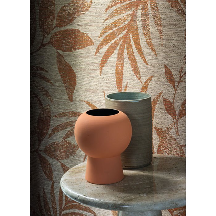 Casamance|Wandverkleidung floral orange ocker|Wandverkleidungen