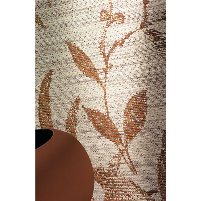 Casamance|Wandverkleidung floral orange ocker|Wandverkleidungen