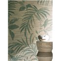 Casamance|Wallcovering floral emerald green|Wall Coverings