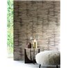 Casamance|Wallcovering semi-plain black tobacco shade|Wall Coverings