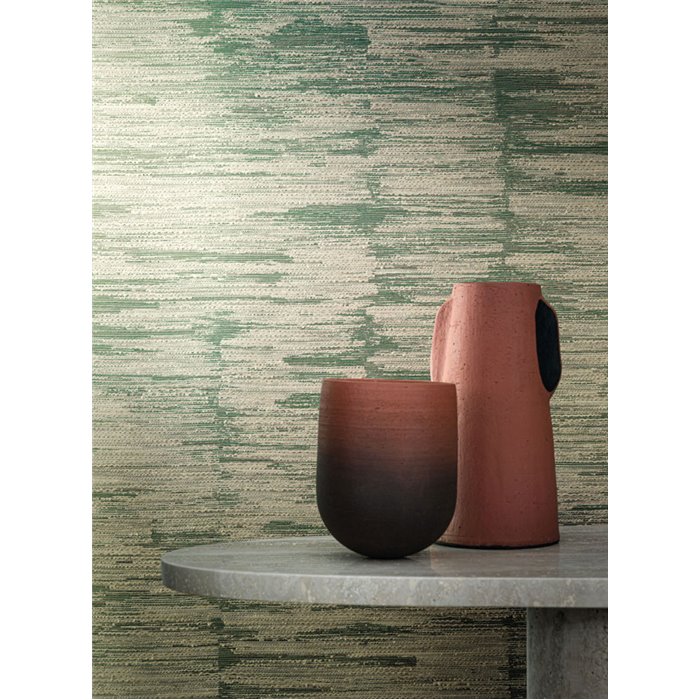 Casamance|Revêtements Muraux semi-uni vert émeraude céladon|Revêtements Muraux