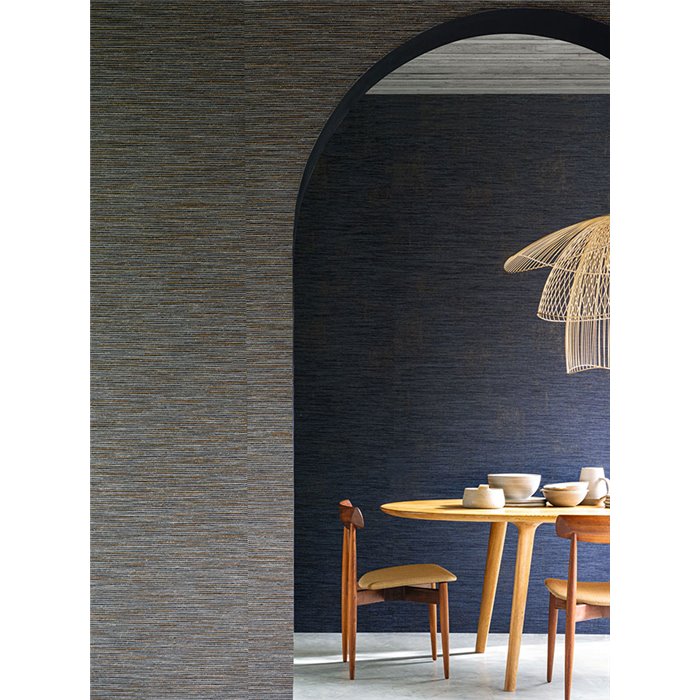 Revestimiento pared lienzo lana lino gris nube - Casamance Féroé 70970515