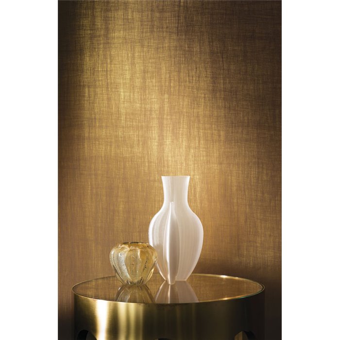 Casamance|Wallcovering abstract faux plain dark gold|Wall Coverings