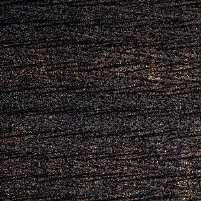 Revestimiento pared tejido plisado negro lunar - Casamance Théia 71090710