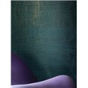 Casamance|Wallcovering pleated fabric petrol|Wall Coverings