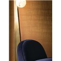 Casamance|Revêtements Muraux tissu plissé cuivre|Revêtements Muraux