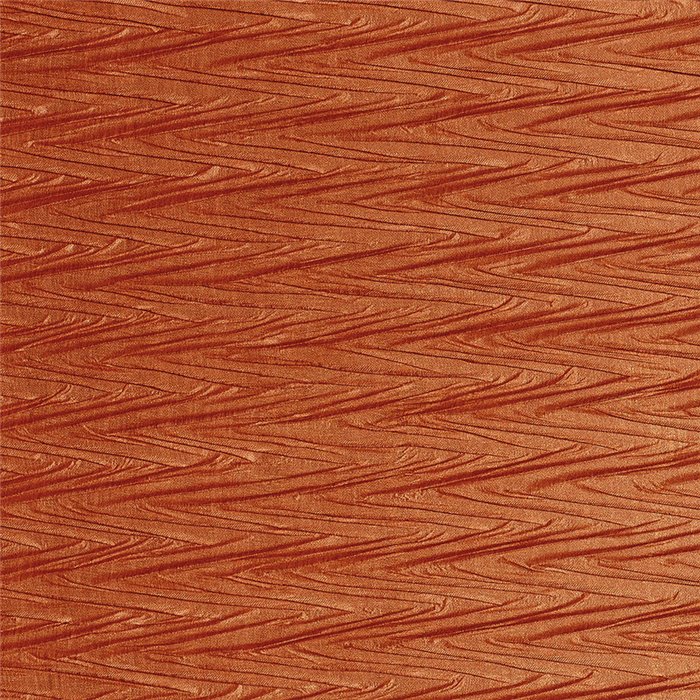 Revestimiento pared tejido plisado naranja quemado - Casamance Théia 71091601