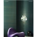Casamance|Wandverkleidung plissierter Stoff blau|Wandverkleidungen