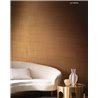 Casamance|Wallcovering pleated fabric textured burnt orange|Wall Coverings