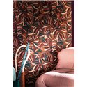 Casamance|Revestimiento pared aterciopelado rosa multicolor|Revestimientos de Pared