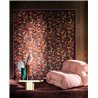 Casamance|Revestimiento pared aterciopelado rosa multicolor|Revestimientos de Pared