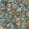 Casamance|Revêtements Muraux velours vert multicolore|Revêtements Muraux