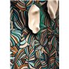 Casamance|Revêtements Muraux velours vert multicolore|Revêtements Muraux