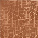 Casamance|Revêtements Muraux métallisé rouge orange|Revêtements Muraux