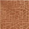 Casamance|Revêtements Muraux métallisé rouge orange|Revêtements Muraux