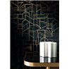 Casamance|Wallcovering metallic black|Wall Coverings