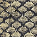 Casamance|Wallcovering velvet black|Wall Coverings