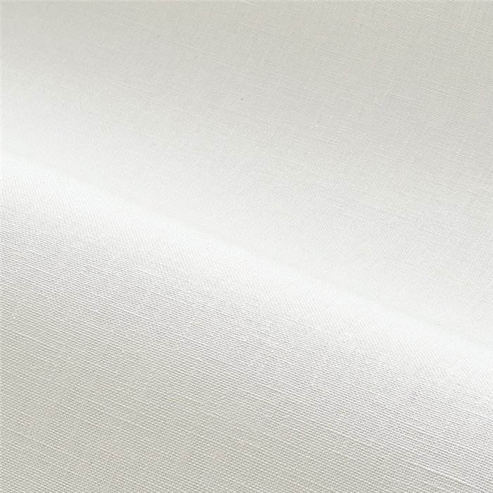 Revestimiento pared lino liso blanco pétalo - Casamance Linora 71380314