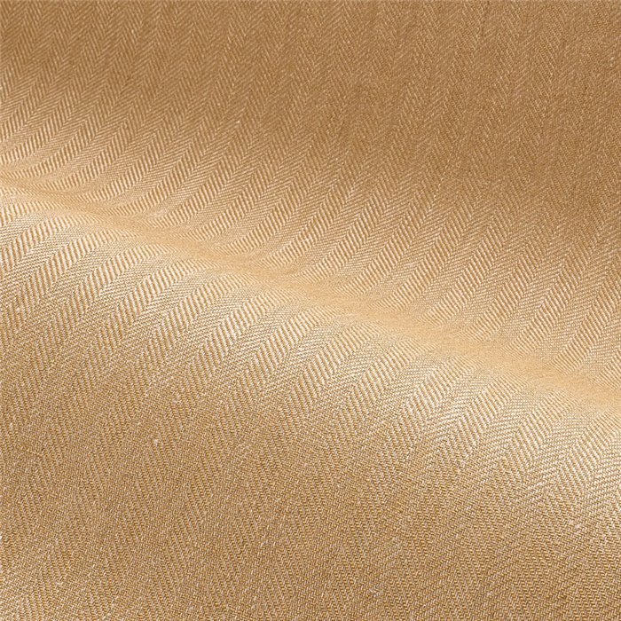 Revestimiento pared lino espiga chevron color naranja azafrán - Casamance Linora 71393683