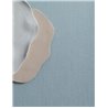 Casamance|Revêtements Muraux lin chevron bleu nuage|Revêtements Muraux