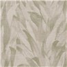 Casamance|Wallcovering linen watercolour flowers grey green|Wall Coverings