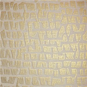 Casamance|Wallpaper oriental ceramic lichen green|High-End