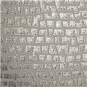 Casamance|Wandverkleidung Leinen Mosaik metallisiert platin-grau|Wandverkleidungen