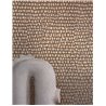 Casamance|Wandverkleidung Leinen Mosaik metallisiert kupferbraun|Wandverkleidungen