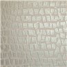 Casamance|Revêtements Muraux lin mosaïque métallisée platine|Revêtements Muraux