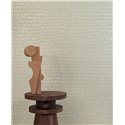 Casamance|Wandverkleidung Leinen Mosaik metallisiert platin|Wandverkleidungen