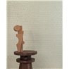 Casamance|Revêtements Muraux lin mosaïque métallisée platine|Revêtements Muraux