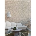 Casamance|Revêtements Muraux lin fleurs aquarelle grège|Revêtements Muraux
