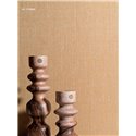 Casamance|Revêtements Muraux lin chevron vert opaline|Revêtements Muraux