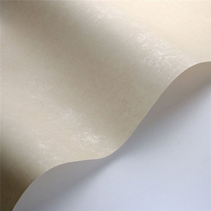 Casadeco|Faux plain wallpaper with toasted beige patina effect|Wallpaper