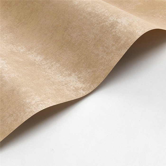Casadeco|Plain light brown wallpaper with distressed effect|Wallpaper