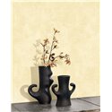 Casadeco|Vanilla beige distressed effect wallpaper|Wallpaper
