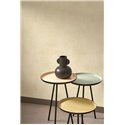 Casadeco|Tapete einfarbig Gelb mit Vintage- oder Patina-Effekt|Tapeten