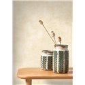 Casadeco|Stone effect wallpaper with cream patina|Wallpaper