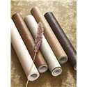 Casadeco|Papier peint effet pierre marron caramel|Papier Peint