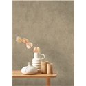 Casadeco|Plain wallpaper with coffee color patina effect|Wallpaper