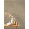 Casadeco|Tapete einfarbig mit Patina-Effekt in Kaffeefarbe|Tapeten